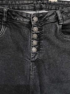 CHARCOAL BOOTCUT JEANS