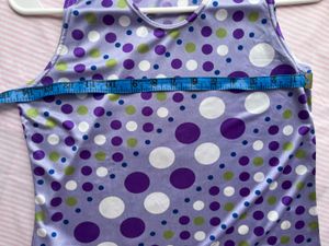 Polka Dot Sleeveless Top