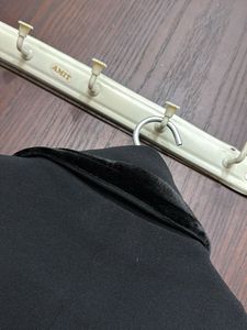 Black Formal Coat - Brand Laks*ita