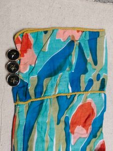 Floral Print Tunic Top