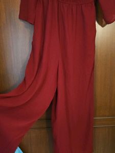 Burgundy Midi Dress