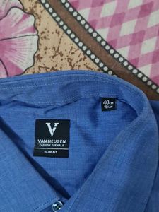 Van Heusen Blue Dress Shirt