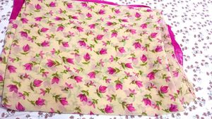 Floral Print saree