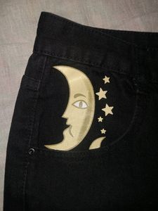 SUN PRINTED JEANS