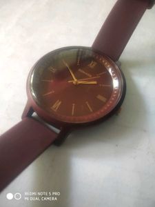 ❤️ Sonata women&#39;s Maroon Dial Watch ⌚✨