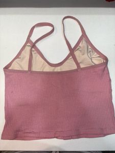 Ribbed Crop Top (Pad insert available)