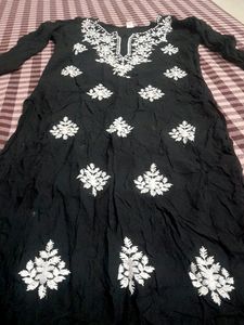 Black Chicken Work Kurta🖤.