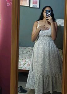 Midi dress with matching shrug