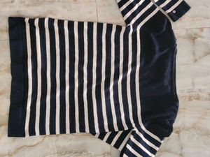 Striped Long Sleeve Top