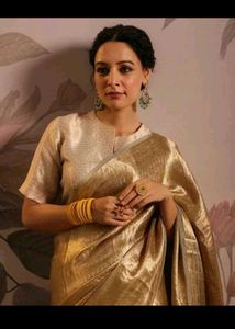 New packed Elegant Soft Banarasi  Saree