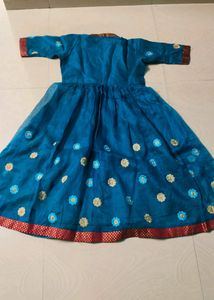Cotton Blend Beautiful Anarkali Kurta
