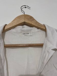 White Button-Down Shirt