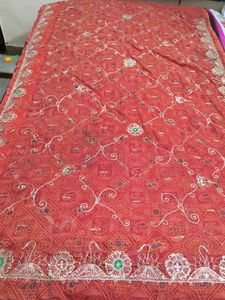 Vintage Aari Tari Saree Gujarati Gharchola