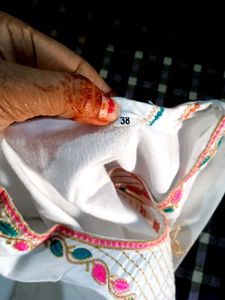 Elegant Embroidered Kurta Set