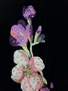 Floral Velvet Coat