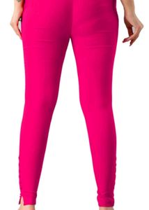 Hot Pink Casual Pants