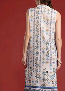 Sleeveless Floral Print Top