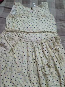 Yellow Pretty Summer Gown Dress