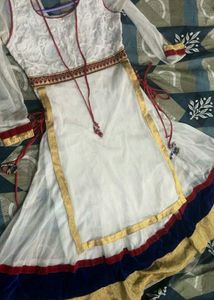 Elegant Embroidered Anarkali Dress