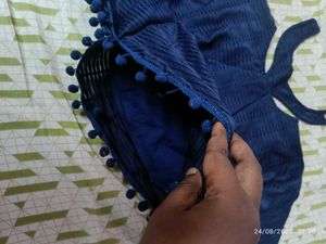 1-3 Age Girl Cute Navy Blue Top