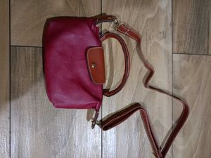 Stylish Maroon Crossbody Bag 🛍️ With Tab Strap