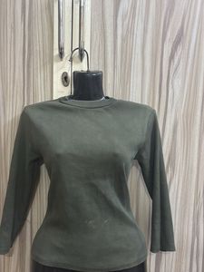 Turtle Neck Olive top
