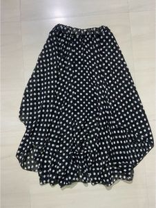 Chiffon Polka Dot Skirt