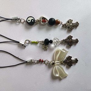 Gothic Cross Phone Charms