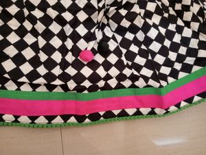 Knee Length Cotton Skirt