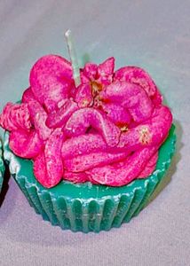 Watermelon Cupcake Candle✨