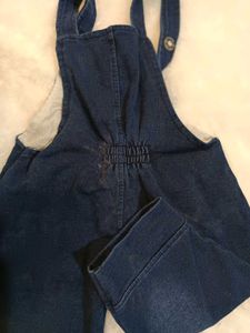 Cute Car Denim Dungarees