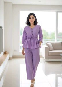 Elegant Lavender Lounge Set