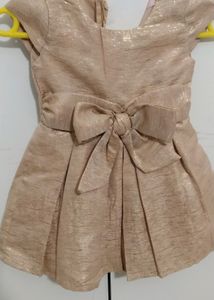 PRICE DROP Girl&#39;s Gold Sparkle Dress