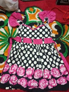 Polka Dot & Floral Dress