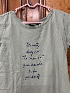Basic Top ( W/ Inspirational Quote)