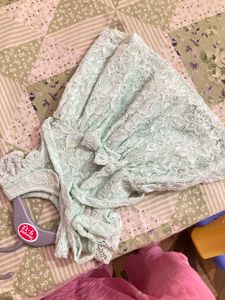 Cute Mint Green Lace Dress