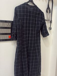 Checkered Casual Kurta