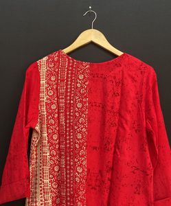Max Women Red Kurti | Bust 38 | Length 42