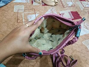 Pink Handbag Never Used