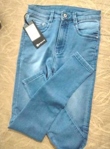 Stone Blue Skinny Jeans .