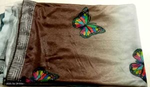 Butterfly Print Saree