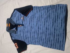 Striped Polo T-Shirt