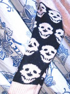 Skull crochet Sweater