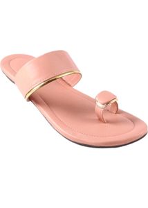 Pink Toe Ring Sandals