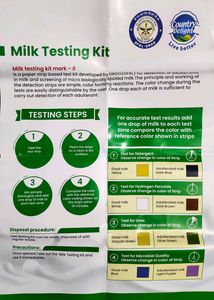 Milk Testing Kit (Pack Of 2)