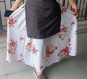 Floral Print Skirt