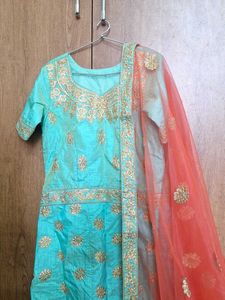 Elegant Embroidered Lehenga Choli Set