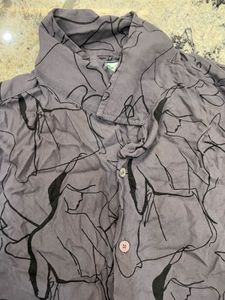 Abstract Print Shirt