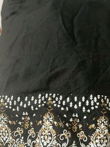 Black Embroidered Kurti