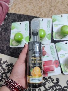 Rs 75 Each Lipbalms &amp; Face Washes